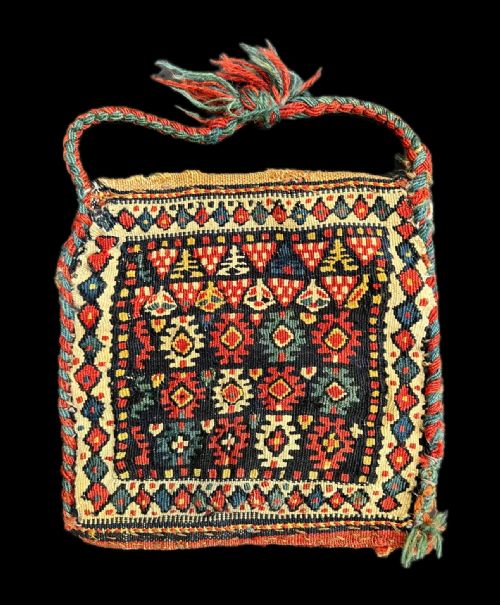 Antique Vanity-bag, Kordi Tribes of Darreh Gaz, Khorassan Province, North-east Persia.
