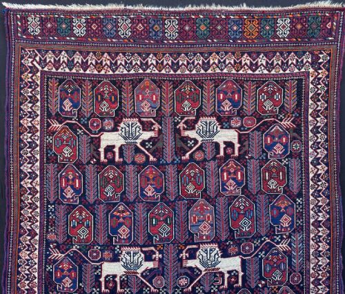 ANTIQUE SOUMAK AFSHAR TRIBES KERMAN PROVINCE SOUTH PERSIA - ADDITIONAL PHOTO 3