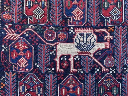 ANTIQUE SOUMAK AFSHAR TRIBES KERMAN PROVINCE SOUTH PERSIA - ADDITIONAL PHOTO 5