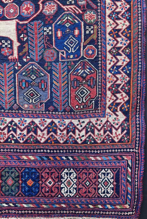 ANTIQUE SOUMAK AFSHAR TRIBES KERMAN PROVINCE SOUTH PERSIA - ADDITIONAL PHOTO 8
