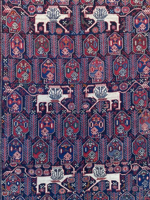ANTIQUE SOUMAK AFSHAR TRIBES KERMAN PROVINCE SOUTH PERSIA - ADDITIONAL PHOTO 10