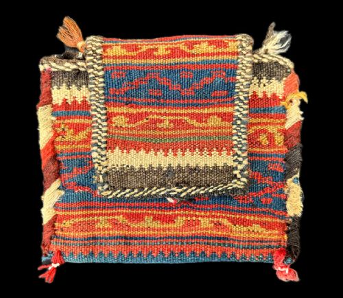 Antique Tobacco Bag, Khamseh Confederacy Tribes, Fars, South-west Persia.