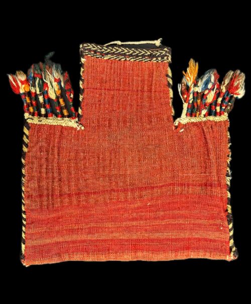 fig 1. Antique Salt-Bag, Afshar Nomads of the Jebal Barez Mountains, Kerman Province, South Persia.