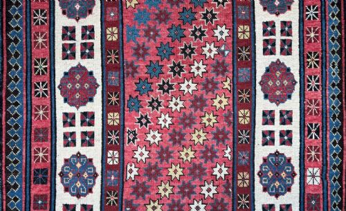 ANTIQUE CAUCASIAN CORRIDOR RUG TALYSH SOUTHEAST CAUCASUS - ADDITIONAL PHOTO 2