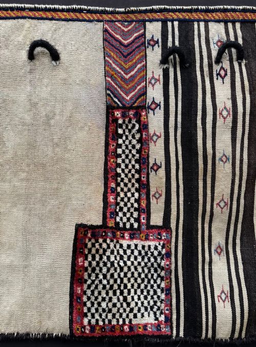 fig 1. Antique Wheat Sack (tacheh), Luri-Bakhtiari Tribes, The Chahar Mahal, Western Persia.