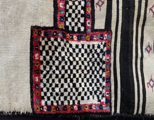 fig 2. Antique Wheat Sack (tacheh), Luri-Bakhtiari Tribes, The Chahar Mahal, Western Persia.