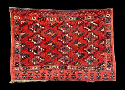 Antique Turkmen Chuval, Kizyl Ayak Tribe, Turkmenistan, Central Asia.