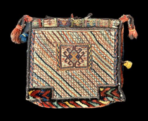 Antique Vanity-bag, Bakhtiari Nomads, the Chahar Mahal Region, Western Persia.