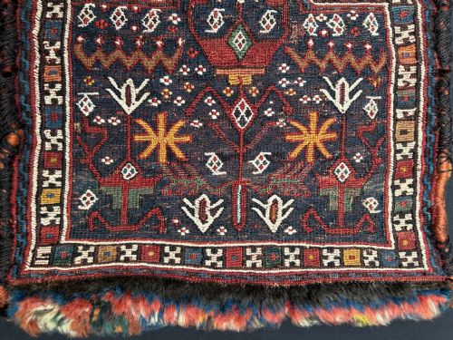 fig 1. Antique Salt-Bag, Bakhtiari - Lor Tribes, The Chahar Mahal, Western Persia.