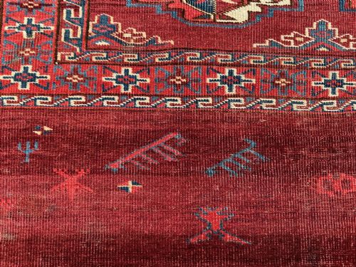 fig 1. Antique Turkmen Chuval, Abdal Tribes, Turkmenistan, Central Asia.