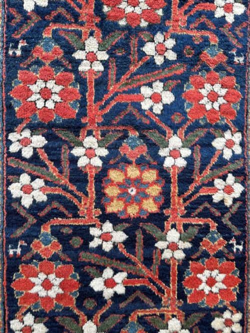 ANTIQUE BAKHTIARI RUG THE CHAHAR MAHAL REGION WESTERN PERSIA - ADDITIONAL PHOTO 4