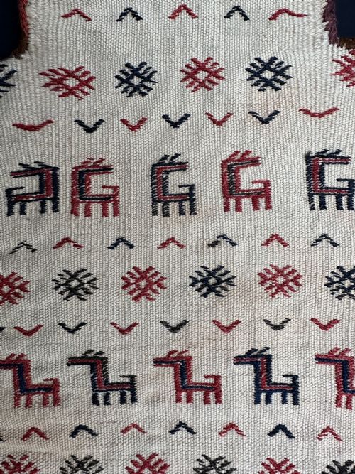 fig 1. Antique Salt-Bag (namakdan), Kordi Tribes, Milanlu tayefeh, Darreh Gaz, Khorassan Province, North-East Persia.