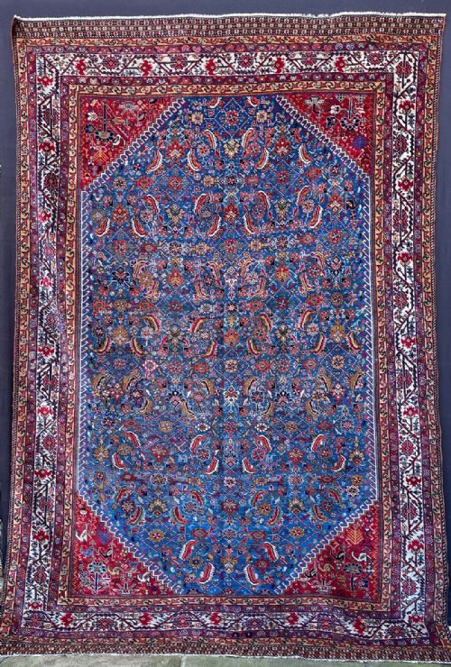 Antique Qashqa'i Khan Carpet, Kashkuli Sub-tribe, Fars Province, South-west Persia.