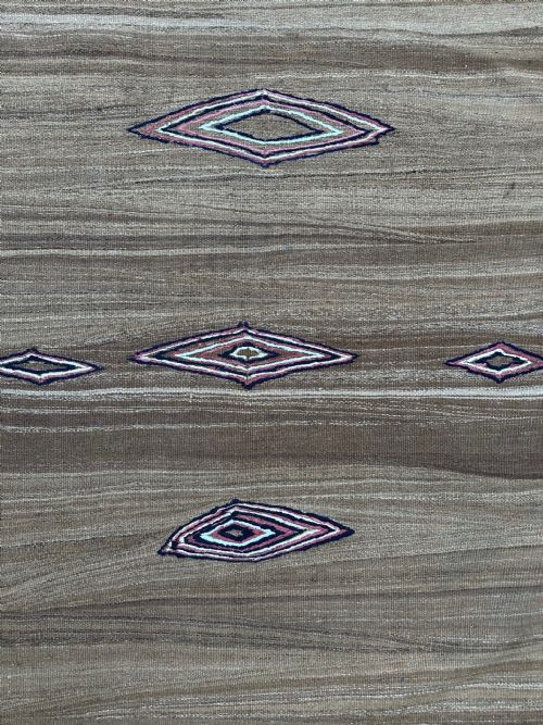 fig 1. Antique Bread Sofreh, Kamo, Central Persia.