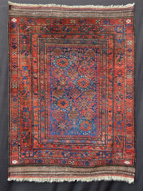 Antique Timuri Tribal Rug, Khaf Valley, Borderlands of North-eastern Persia / North-western Afghanistan.