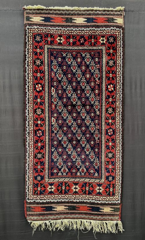 Antique Timuri Tribal Rug, Possibly Dokhtar-e-qazi, Borderlands of North-eastern Persia / North-western Afghanistan.