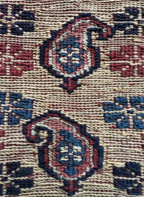 fig 1. Antique Vanity-Bag, Afshar Nomads, Kerman Province, South Persia.