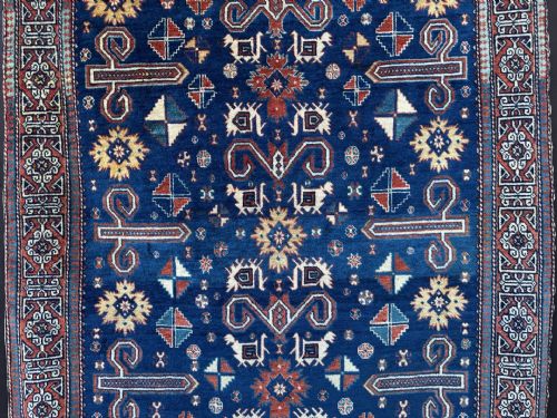 ANTIQUE ERIVAN RUG ERIVAN ARMENIA - ADDITIONAL PHOTO 4