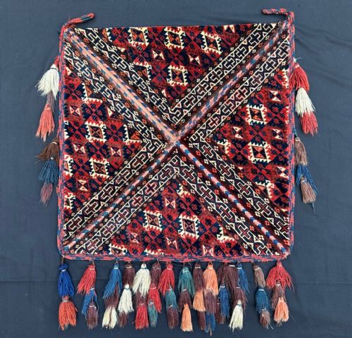 Antique Turkmen Bukcha, Yomut Tribes, Trans-caspian Steppes, Turkmenistan, Central Asia.