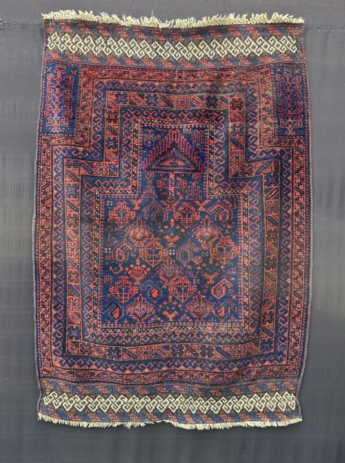 Antique Timuri Prayer-rug, Boruti Sub-tribe, Khaf Valley, Borderlands of North-east Persia / North-west Afghanistan.