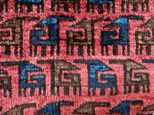ANTIQUE BALUCH RUG BAHLULI SUBTRIBE KHORASSAN PROVINCE NORTHEAST PERSIA - ADDITIONAL PHOTO 5
