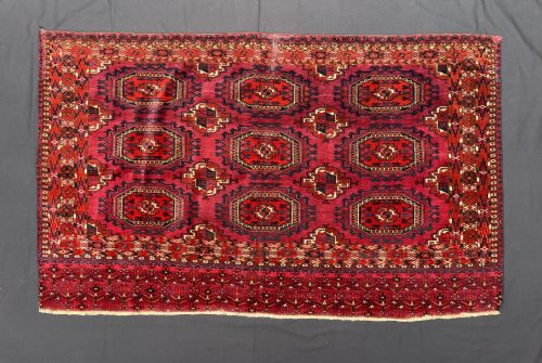 ANTIQUE TURKMEN CHUVAL TEKE TRIBES AKHAL OASIS TURKMENISTAN CENTRAL ASIA
