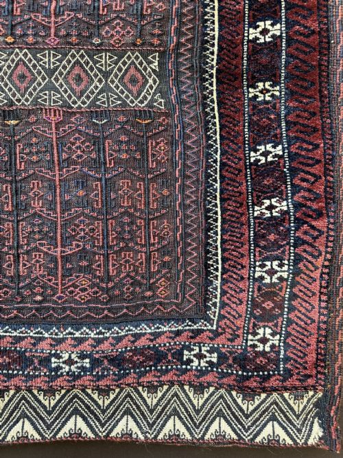 ANTIQUE TIMURI BREAD SOFREH SANGTSHULI TRIBE CHAKHANSUR REGION SOUTHWEST AFGHANISTAN - ADDITIONAL PHOTO 1