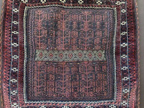 ANTIQUE TIMURI BREAD SOFREH SANGTSHULI TRIBE CHAKHANSUR REGION SOUTHWEST AFGHANISTAN - ADDITIONAL PHOTO 2