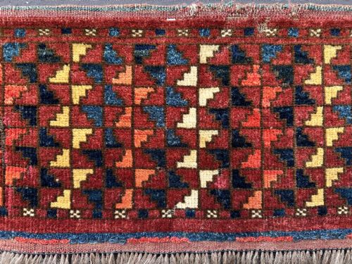 ANTIQUE TURKMEN GAPYLYKKAPLYK ERSARY TRIBES MIDDLE AMU DARYA REGION TURKMENISTAN CENTRAL ASIA - ADDITIONAL PHOTO 2