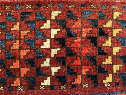 ANTIQUE TURKMEN GAPYLYKKAPLYK ERSARY TRIBES MIDDLE AMU DARYA REGION TURKMENISTAN CENTRAL ASIA - ADDITIONAL PHOTO 3