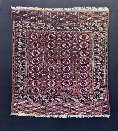 ANTIQUE TURKMEN WEDDING RUG TEKE TRIBES TURKMENISTAN CENTRAL ASIA
