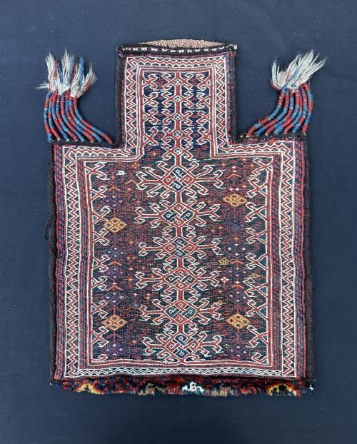 Antique Salt-bag, Lori-bakhtiari Tribes, the Chahahr Mahal, West Persia.