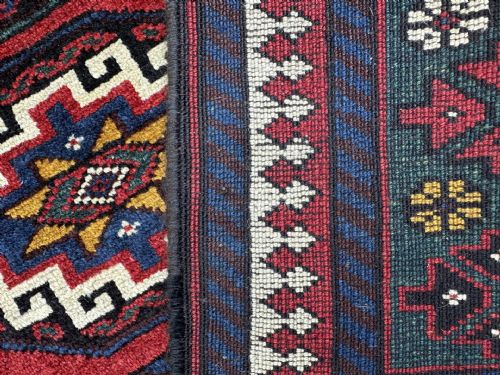 ANTIQUE KELARDASHT RUG KELARDASHT NORTHWEST PERSIA - ADDITIONAL PHOTO 5