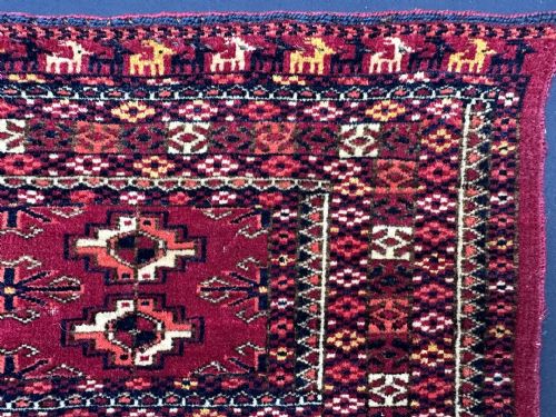 ANTIQUE TURKMEN KAP TEKE TRIBES MERV OASIS TURKMENISTAN CENTRAL ASIA - ADDITIONAL PHOTO 4