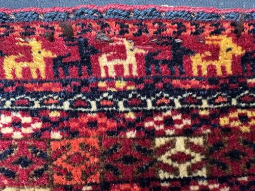 ANTIQUE TURKMEN KAP TEKE TRIBES MERV OASIS TURKMENISTAN CENTRAL ASIA - ADDITIONAL PHOTO 6