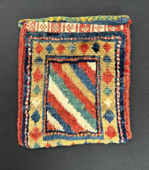 Antique Vanity-bag, Qashqa'i Tribes, Fars Province, South-west Persia.