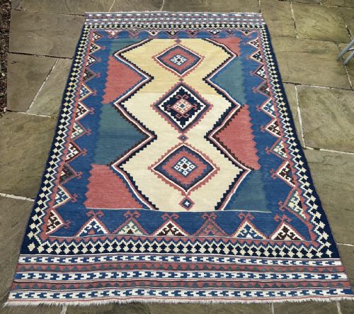 Antique Kilim, Luri Tribes, Luristan, West Persia.