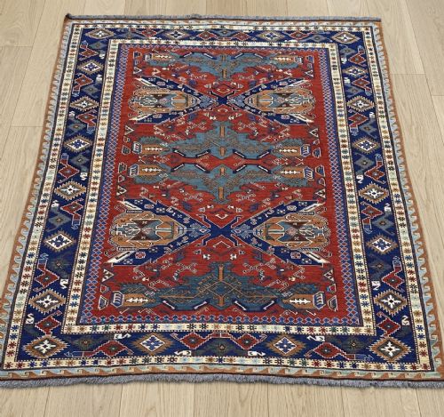 Antique Soumak Rug, Daghestan, Eastern Caucasus.