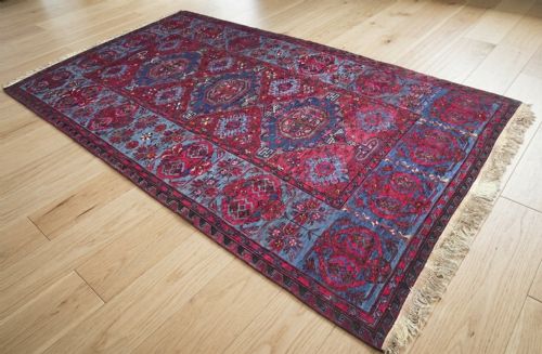 Antique Soumak Carpet, Lesghi Region, South Daghestan, Eastern Caucasus.