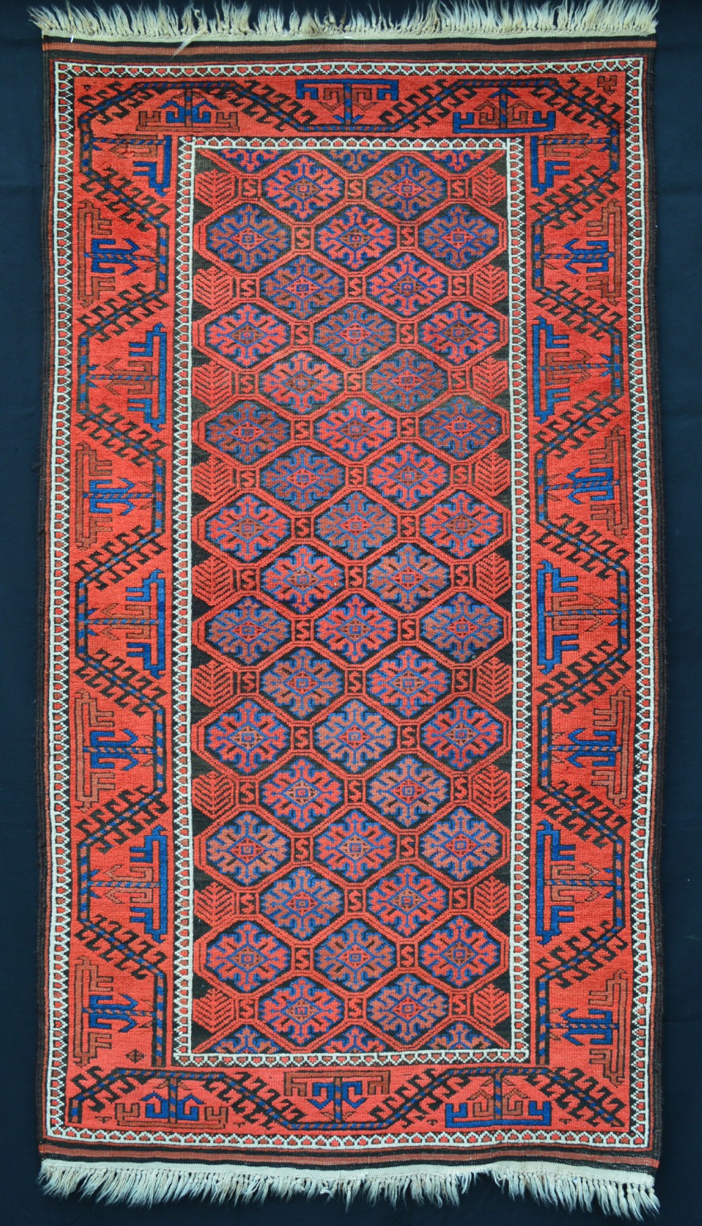 Antique Baluch Tribal Rug, Khorassan, North-East Persia