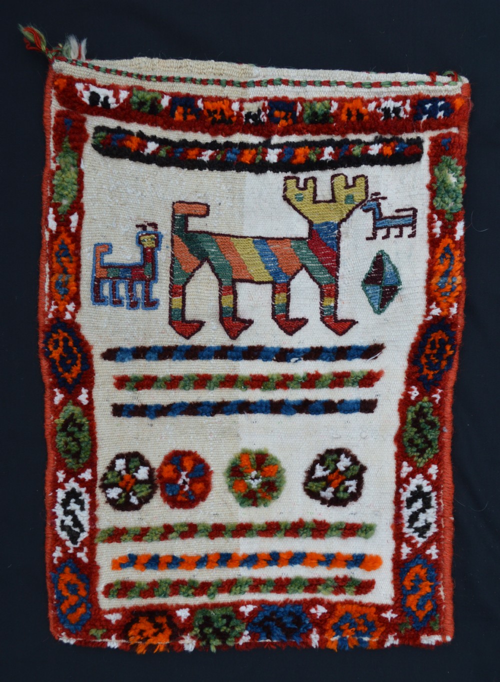 Old Spindle Bag, Qashqa'i Tribes, South-West Iran