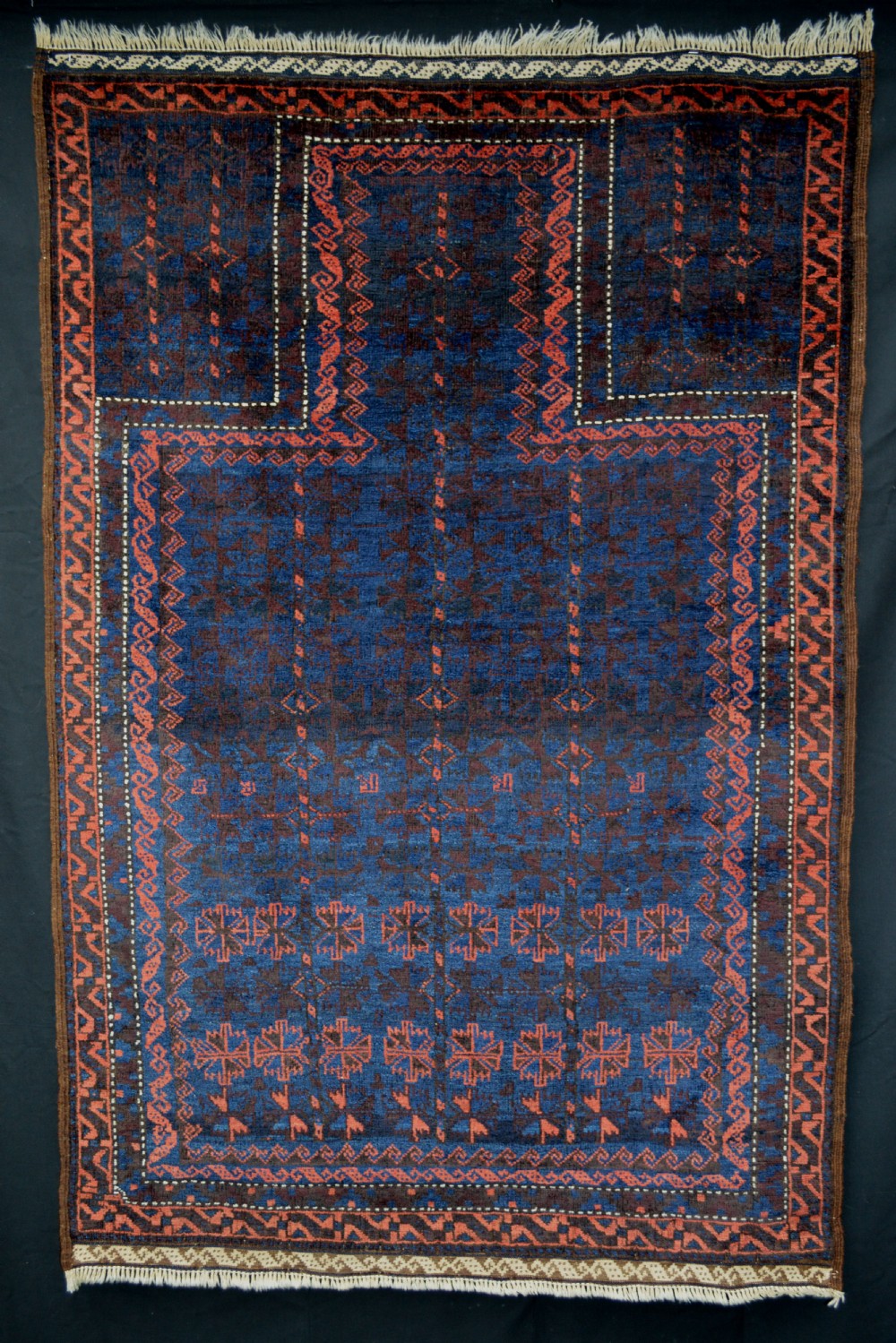Antique Prayer Rug, Timuri Tribes, Western Afghanistan