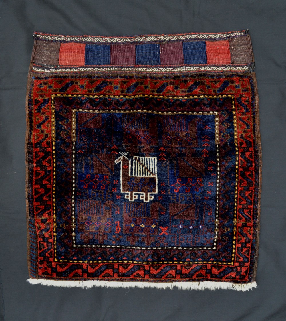 Antique Saddle Bagface, Timuri Tribes, Western Afghanistan