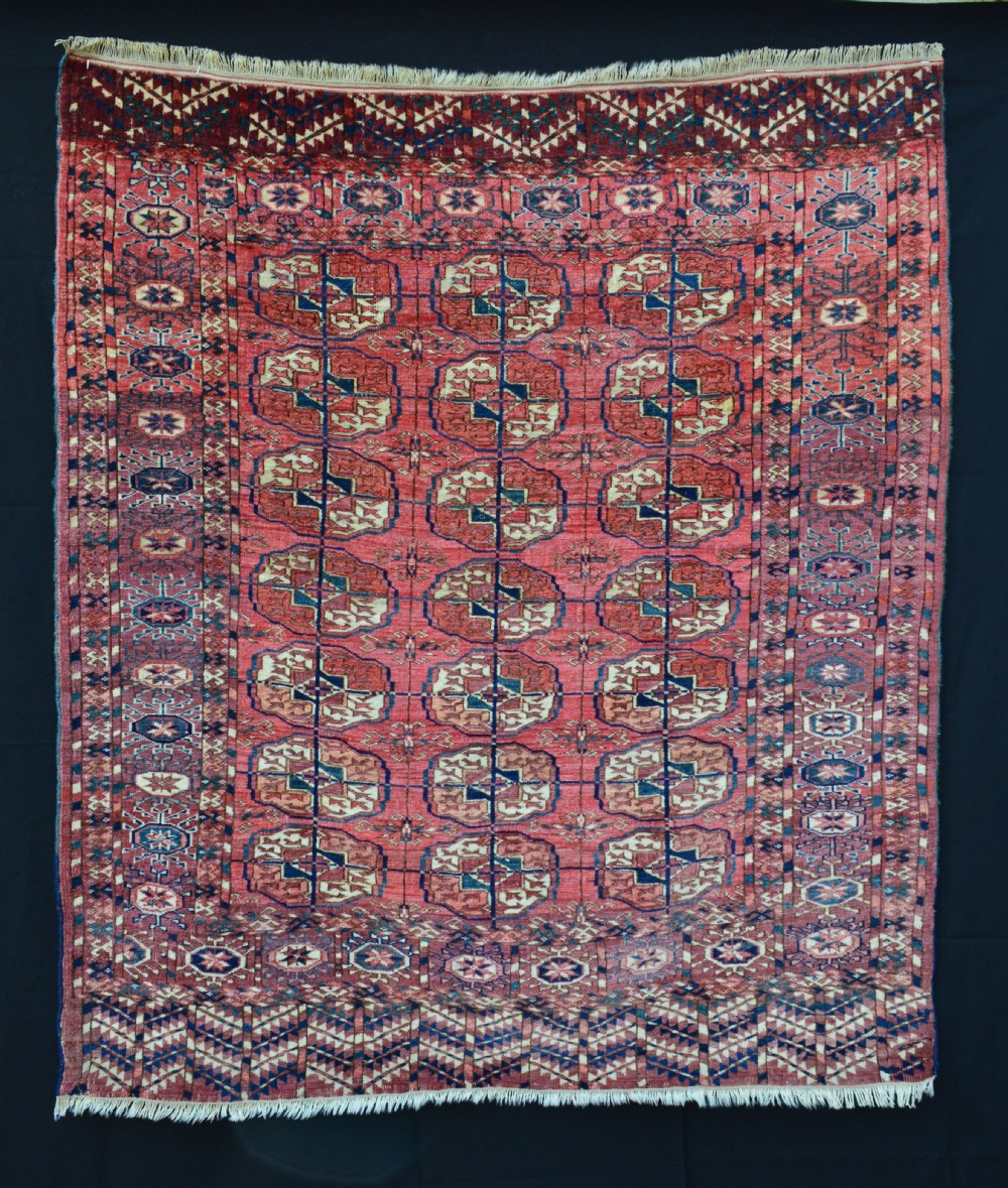 Antique Turkmen Wedding Rug, Tekke Tribes, Merv Oasis, Turkmenistan