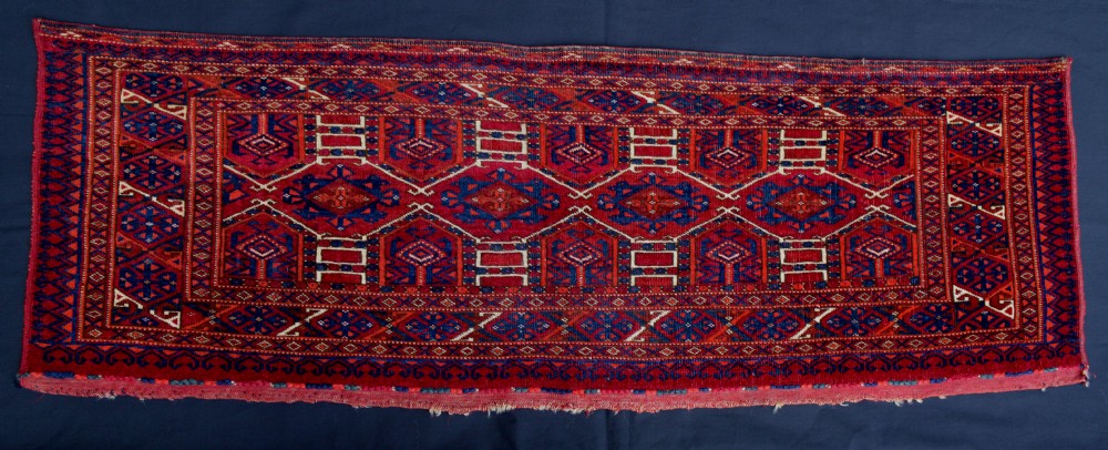 Antique Turkmen Torba, Saryk Tribes, Turkmenistan, Central Asia.