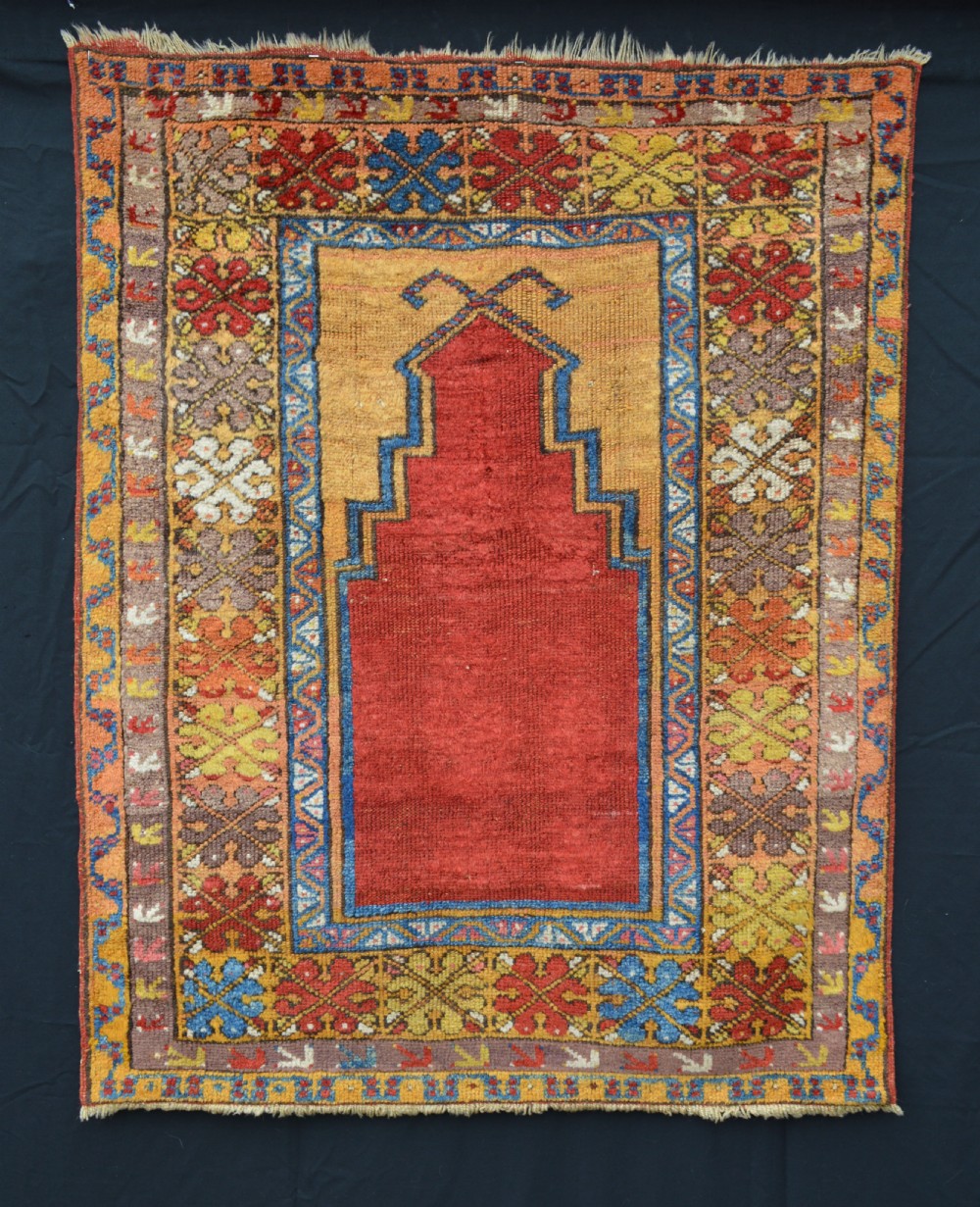 Prayer Rug, Possibly Aksaray Region, Central Anatolia