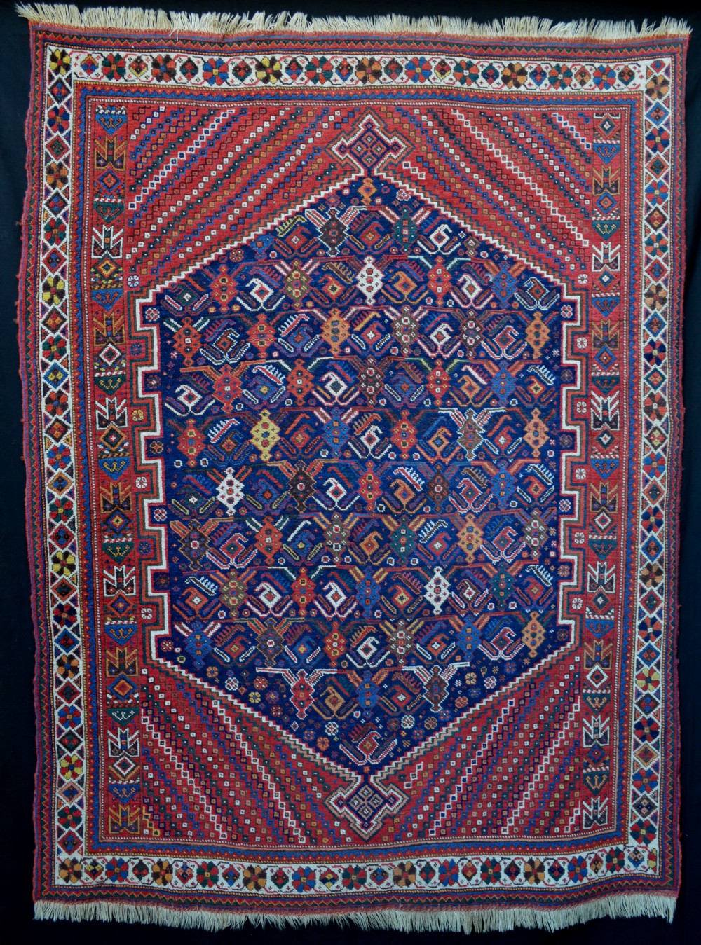Antique Afshar Rug, Kerman Province, South Persia