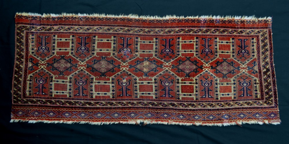 Antique Torba, Salor Turkmen Tribes, Turkmenistan, Central Asia.