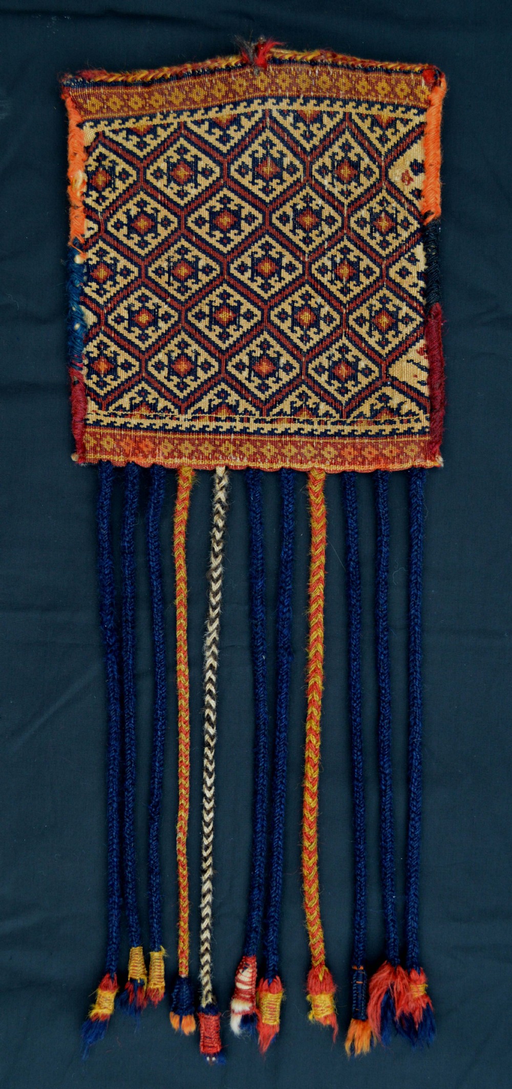 Antique Vanity Bag, Qashqa'i Tribes, Fars Province, South-West Persia.