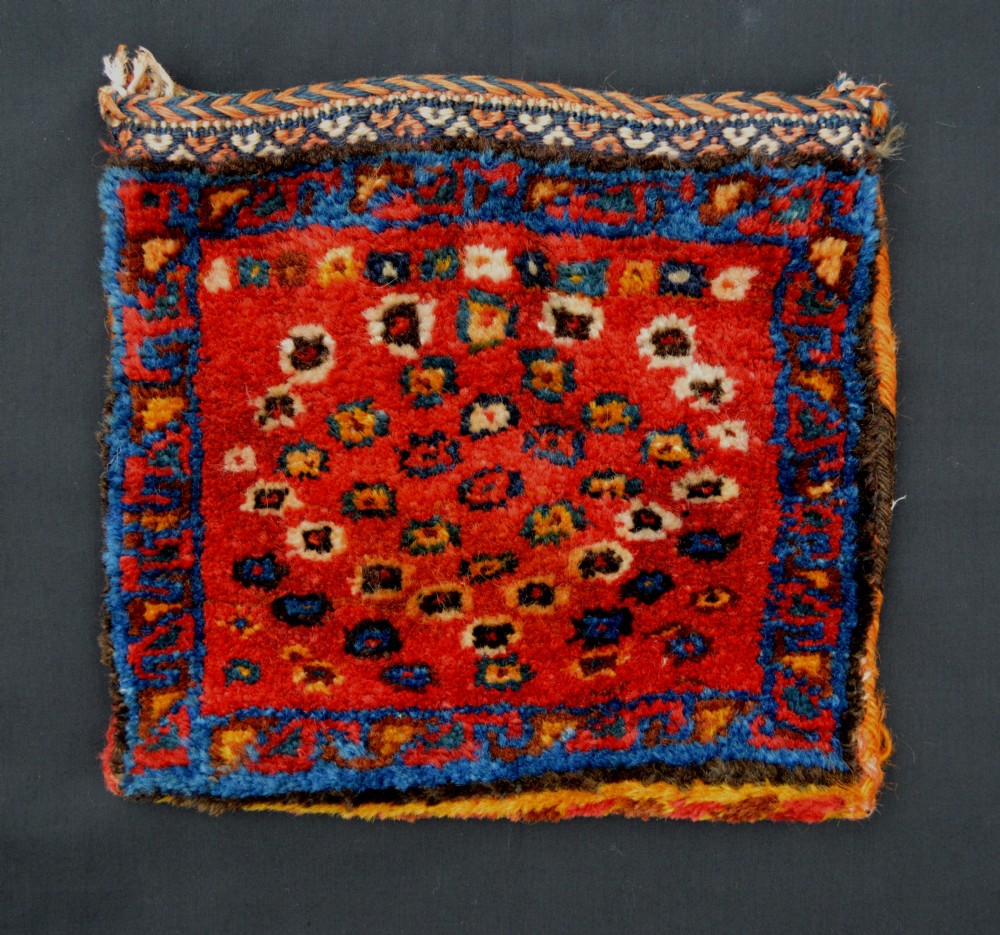 Antique Vanity Bag, Qashqa'i Tribes, Fars Province, South-West Persia.